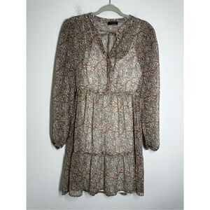 Yessica Bohemian Fit&Flare Floral Print Dress Size 38 EU/ 8 US See Description